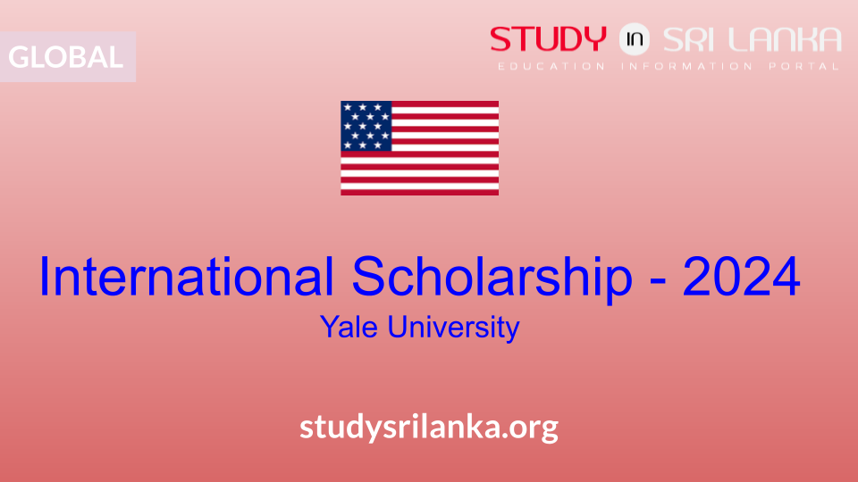 International Scholarship Yale University 2024